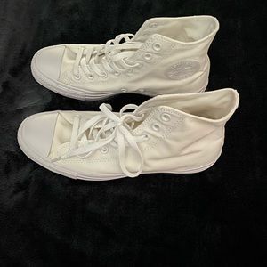High Top white Converse